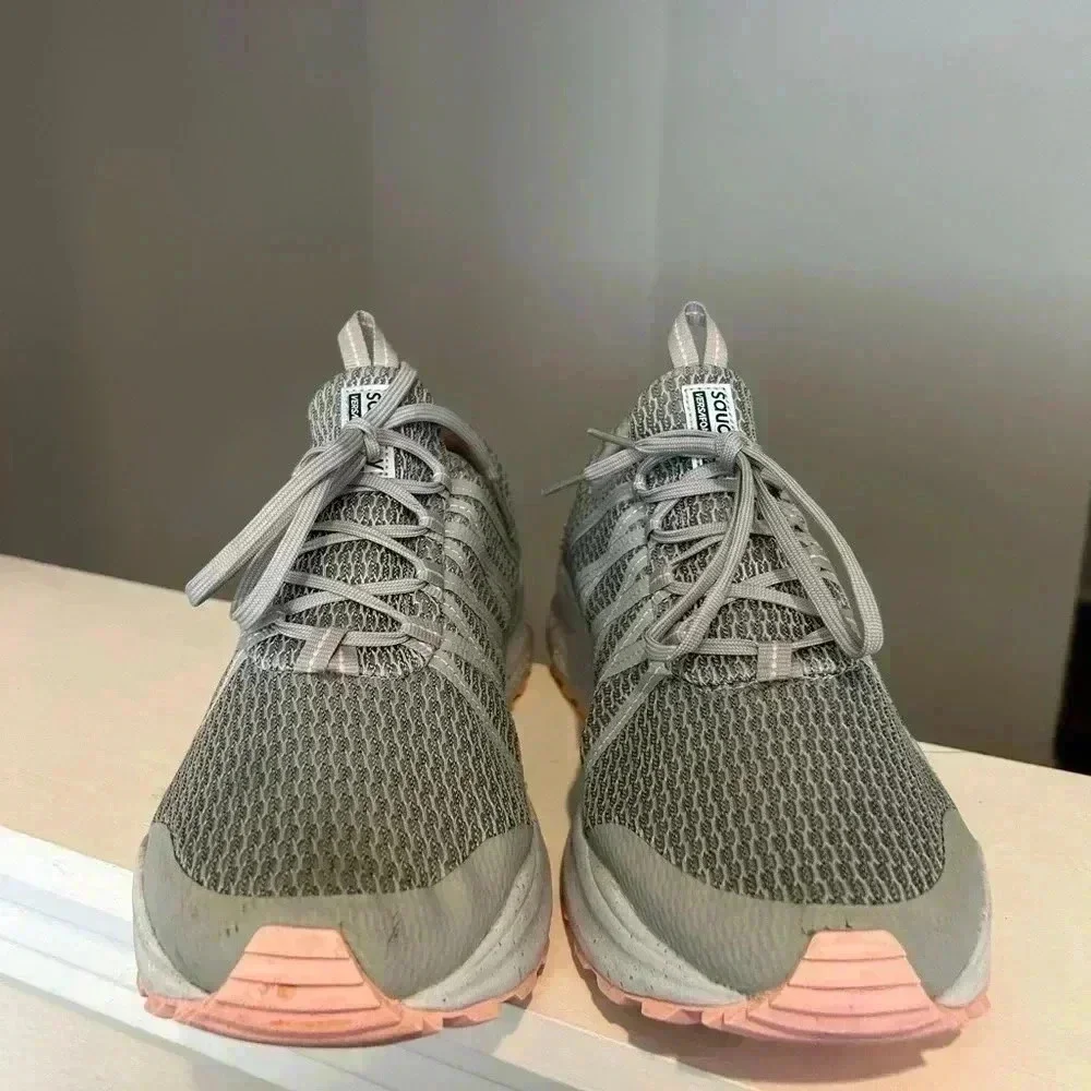 Saucony S30043-1 Versafoam Shift Running Shoes Womens 12 Gray Round Toe Lace Up - Picture 6 of 8